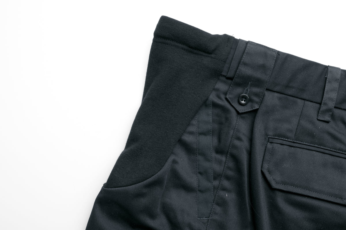 Maternity Black Elasticated Pocket Cargo Pants